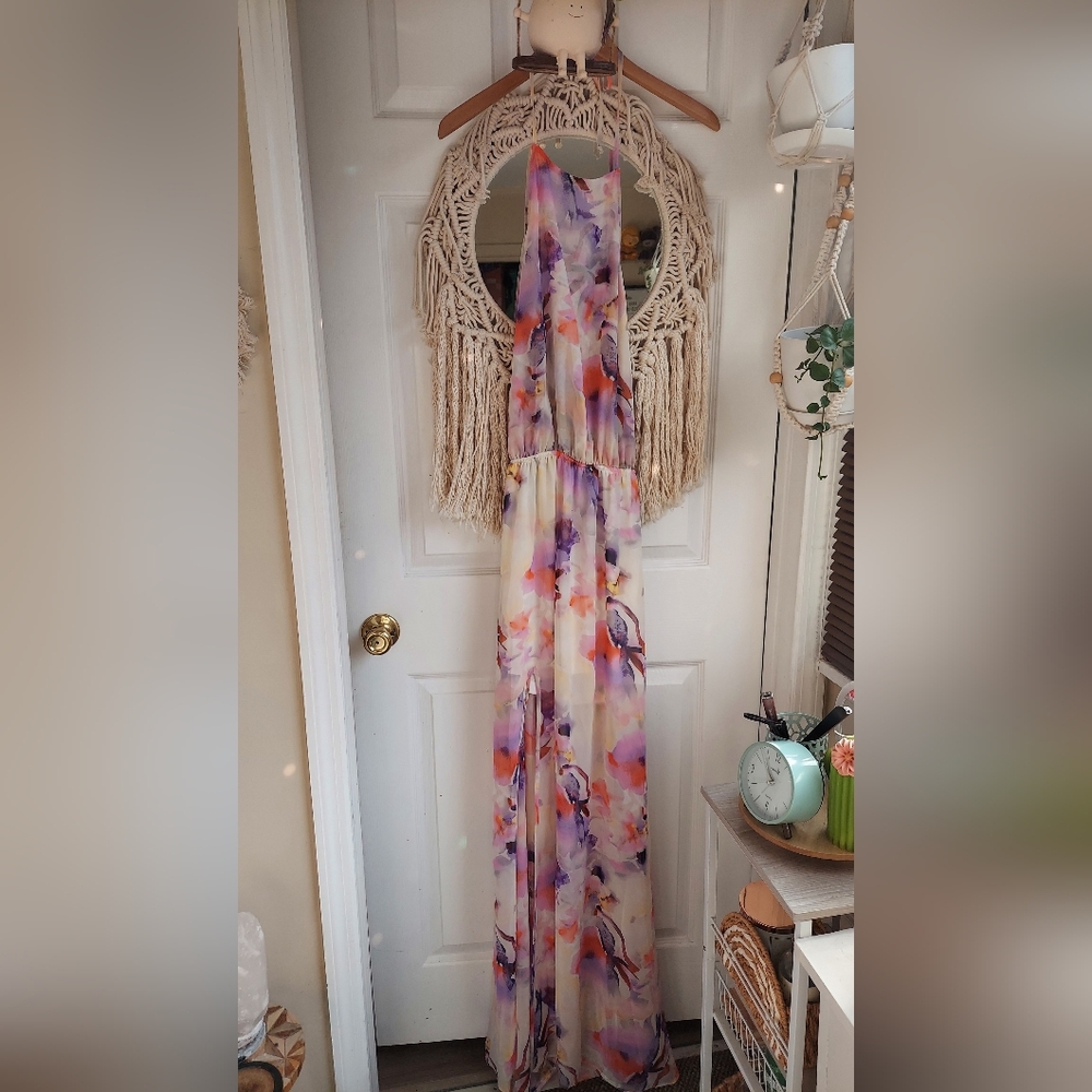 Show Me Your MuMu Heather halter Maxi Dress - Picture 7 of 9